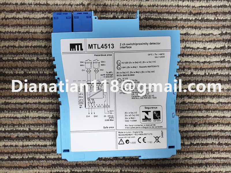 In stock MTL4510 4 channel DI solid-state output barrier. MTL MTL4500 range  MTL4510 barrier for sale at Sunup with competitive price.