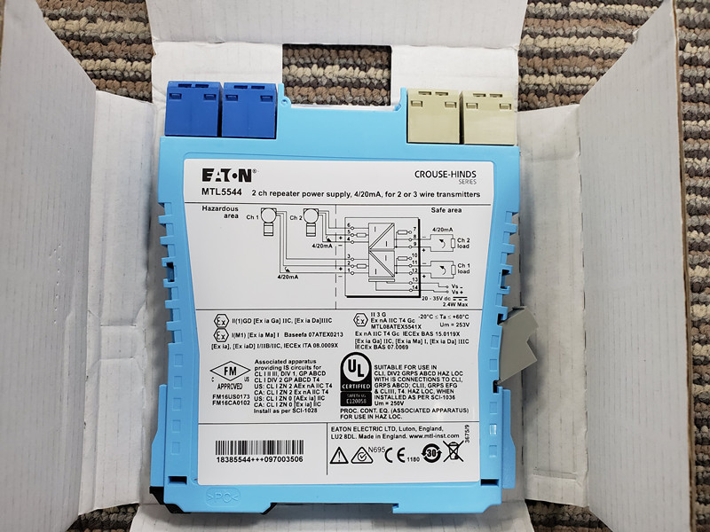 MTL5511 One Channel Switch Proximity Detector Isolated Barrier MTL5511 switch proximity detector isolated barrier