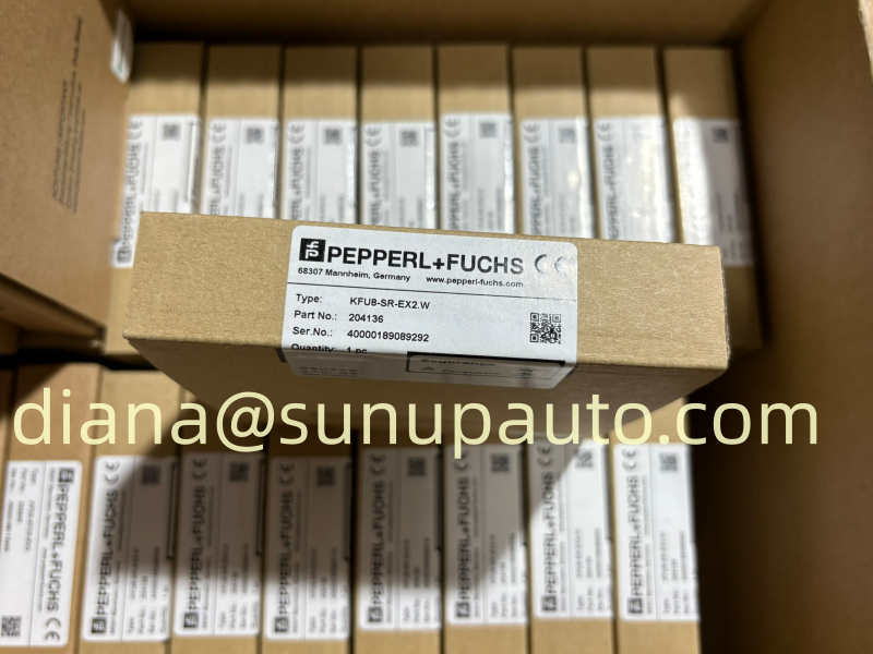 Pepperl+Fuchs KFU8-SR-EX2.W switch amplifier Pepperl Fuchs KFU8-SR-EX2.W switch amplifier isolated barrier