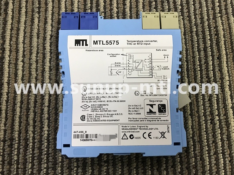 MTL5575 temperature converter MTL5575 RTD thermocouple temperature converter