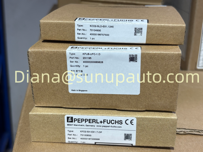 Pepperl+Fuchs KFU8-UFC-1.D frequency converter with trip values