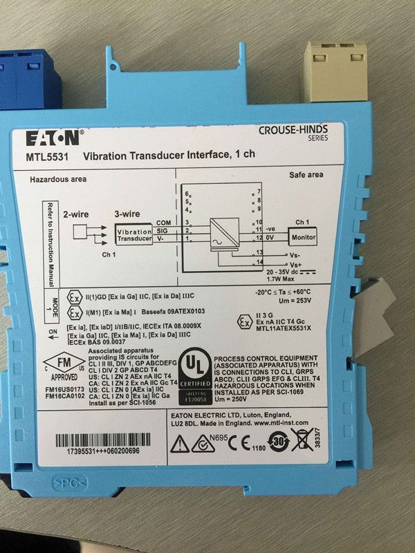 MTL5531 isolated barrier