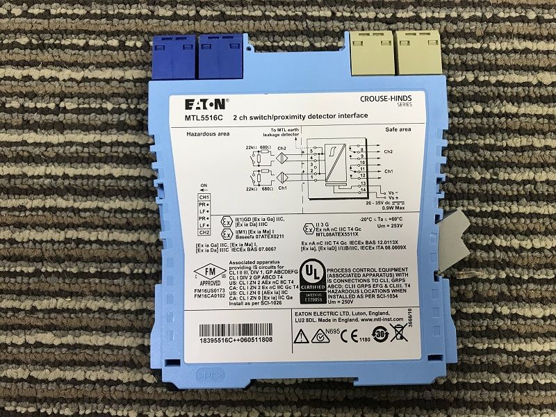 MTL5516C 2 channel with changeover relay output, hot sale MTL5500 range model MTL5516C in stock.