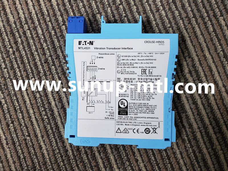 Good quality MTL 4531 Pulse and Vibration modules, MTL4531 isolated barrier in stock with discount price.