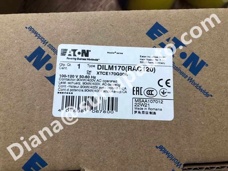 Eaton Moeller DILM150(RDC24) contactor for motors .Good price for Eaton Moeller DILM150(RDC24) contactor for motors.