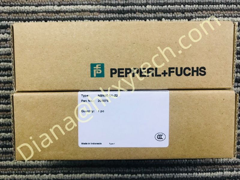 Industrial-Grade Pepperl+Fuchs NBN30-U1-Z2 Inductive Proximity Sensor for Position Detection and Spare Replacement