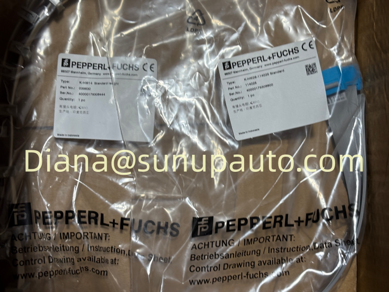 Compact Pepperl+Fuchs K-HM14 14-Pin HART Connection Cable for KFD2-HMM-16 and KFD0-HMS-16 Multiplexer Networks
